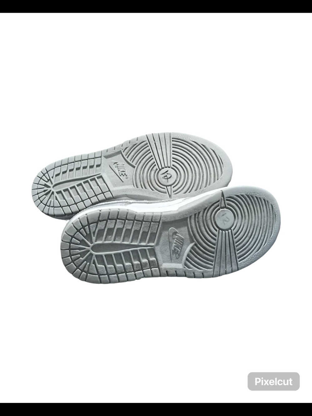 Nike Dunk Low Kids Sneakers | Grey & White |Size 1 Youth - Picture 6 of 7